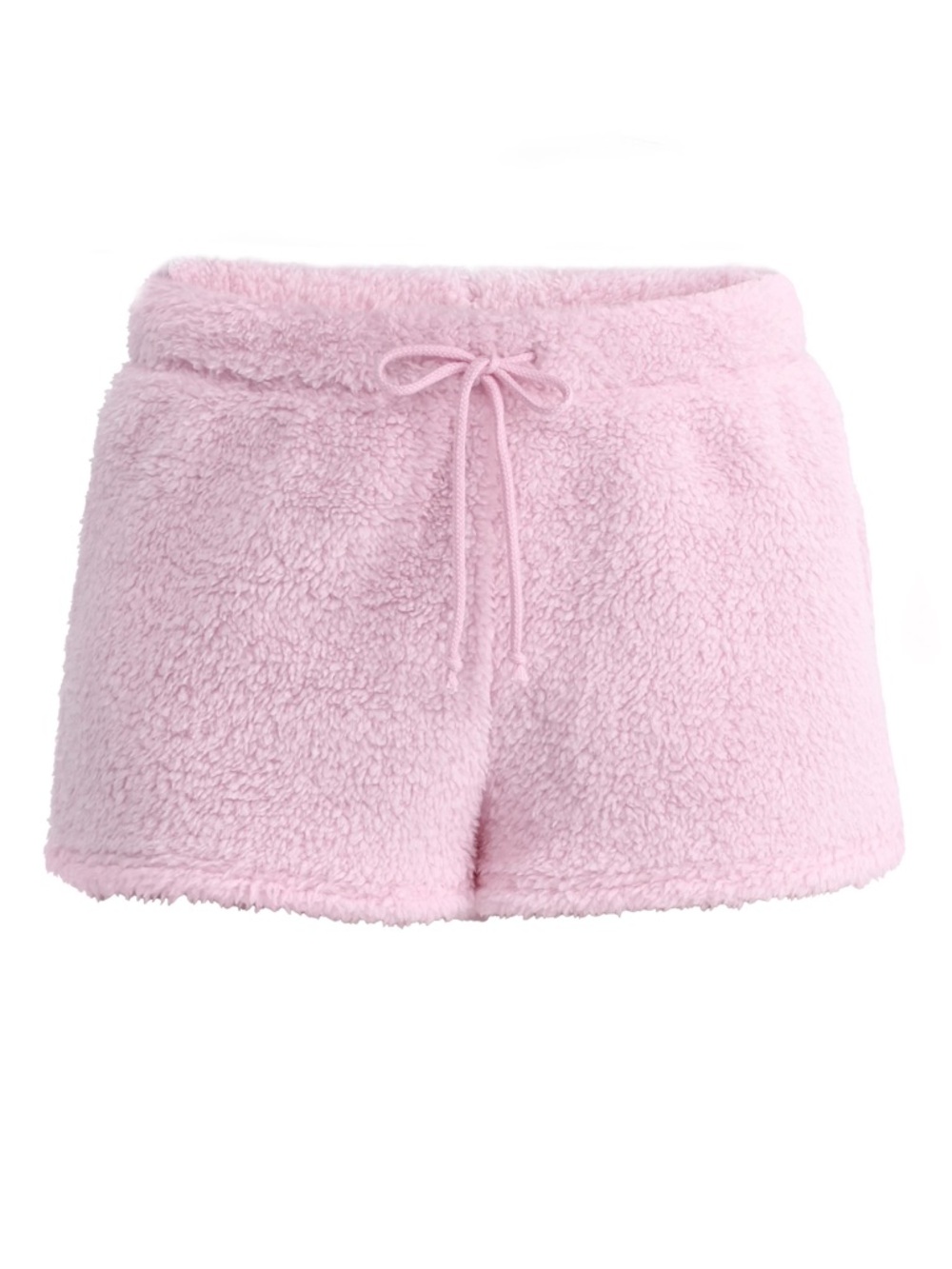 Pink Fuzzy Shorts XL